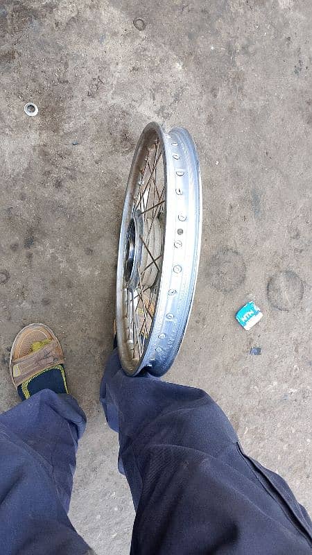 second hand Complete wheel CD 70CC 6