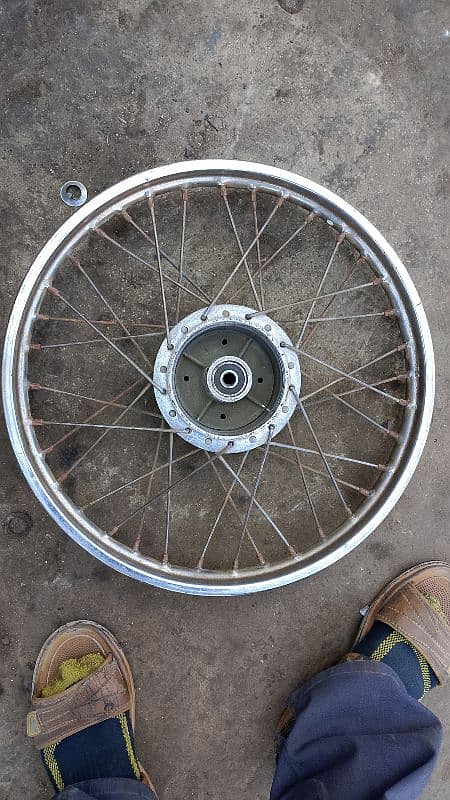 second hand Complete wheel CD 70CC 7