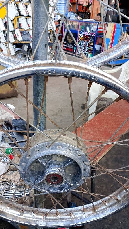 second hand Complete wheel CD 70CC 10