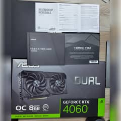 ASUS DUAL RTX4060 OC 8GB DDR6