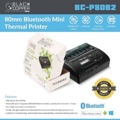 Mini Mobile Printer Black Copper