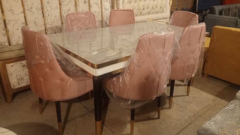 Dining table  with 6 chair 5