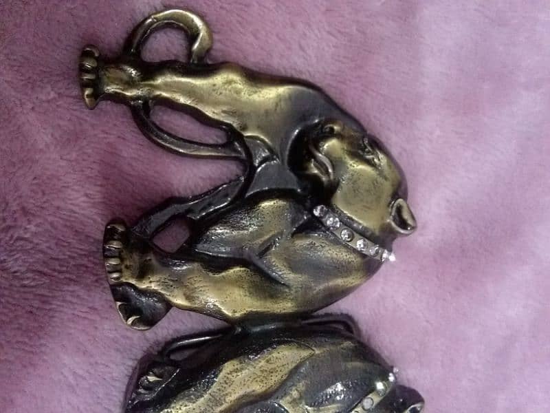 Double lion's belt buckle new condition 2