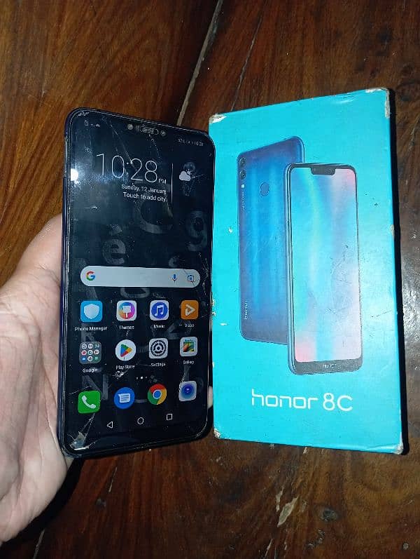 Honor 8C 3/32 storage Dual SIM PTA aaproved official with Box 0