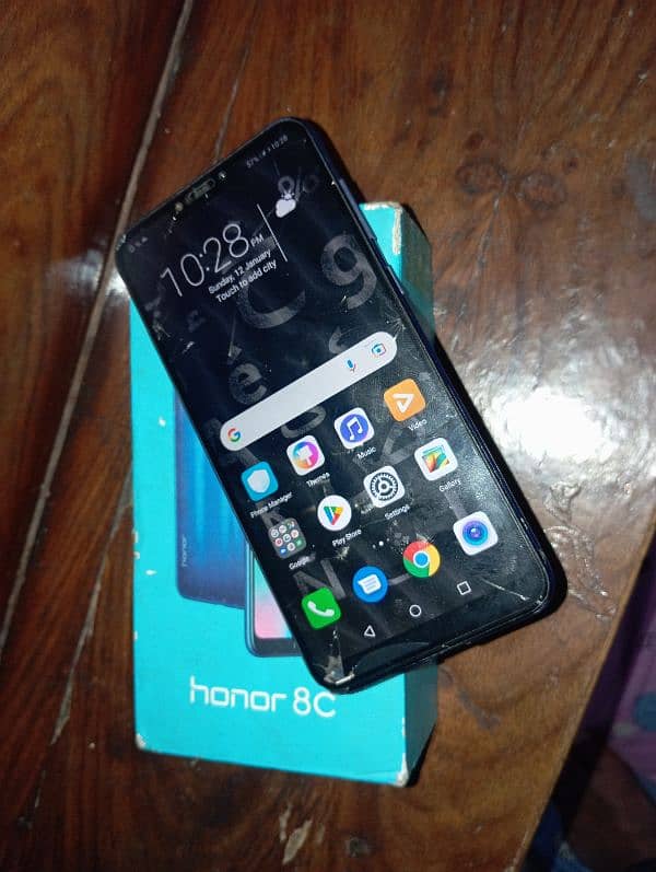 Honor 8C 3/32 storage Dual SIM PTA aaproved official with Box 4