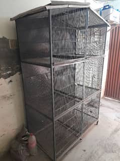 Parrot cage spot welding