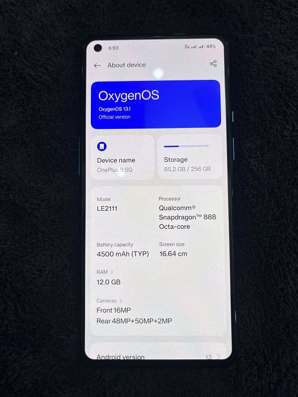 OnePlus9 5g Dual sim PTA approved 5