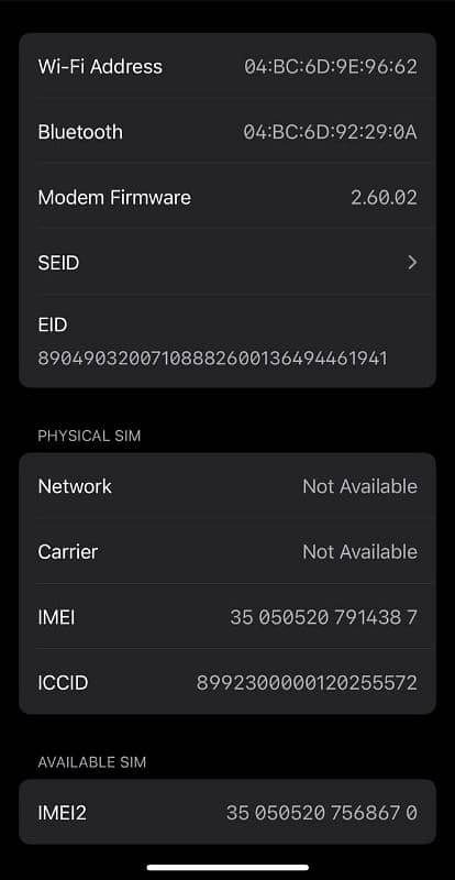 IPHONE 14 NONPTA MDM 8