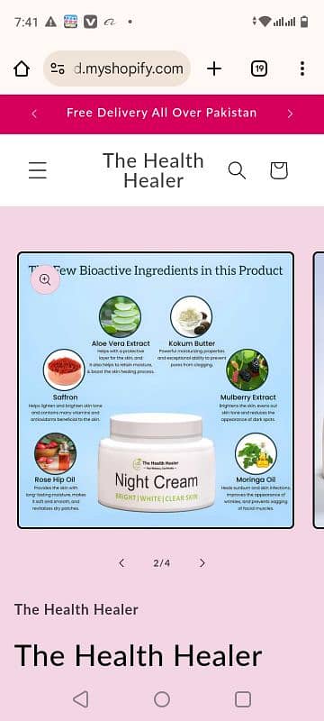 Night Cream 1