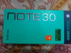 Infinix note 30.  Urgent sale