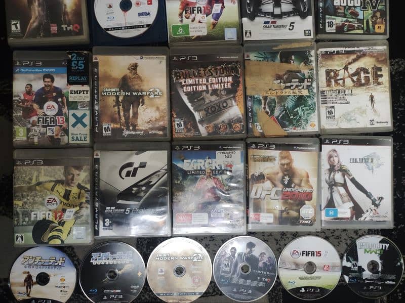 PS3 GAMES CDs Good Condition 10/10 availables 3