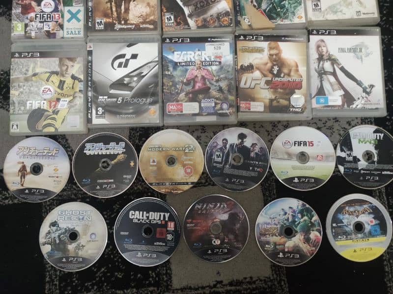 PS3 GAMES CDs Good Condition 10/10 availables 4