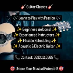 Guitar services