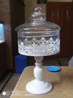 Cake Stand with Glass Lid