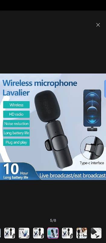 k8 wireless mic 2