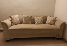 "7- Seated Sofa Set in Excellent Condition- Available for Sale"