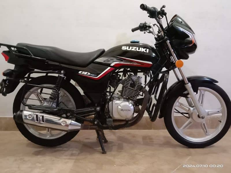 Suzuki GD 110 bike Karachi number 0