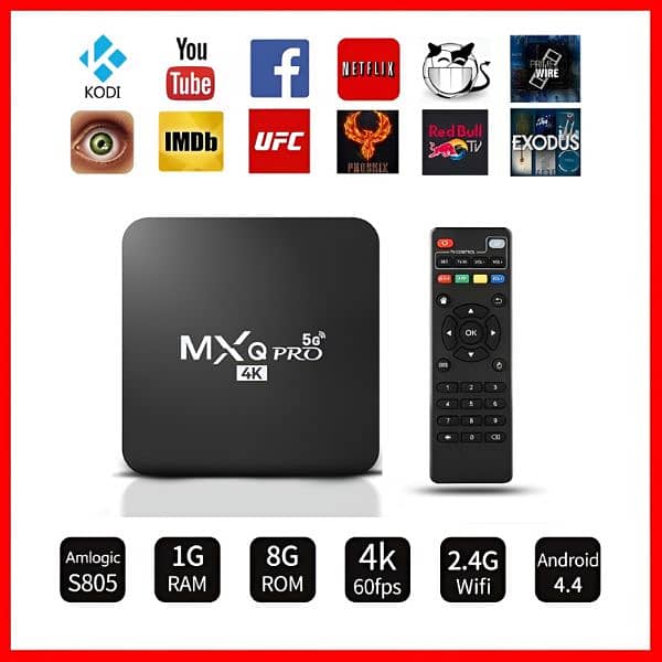 MXQ Pro 5G Android Box 4k Resolution 2