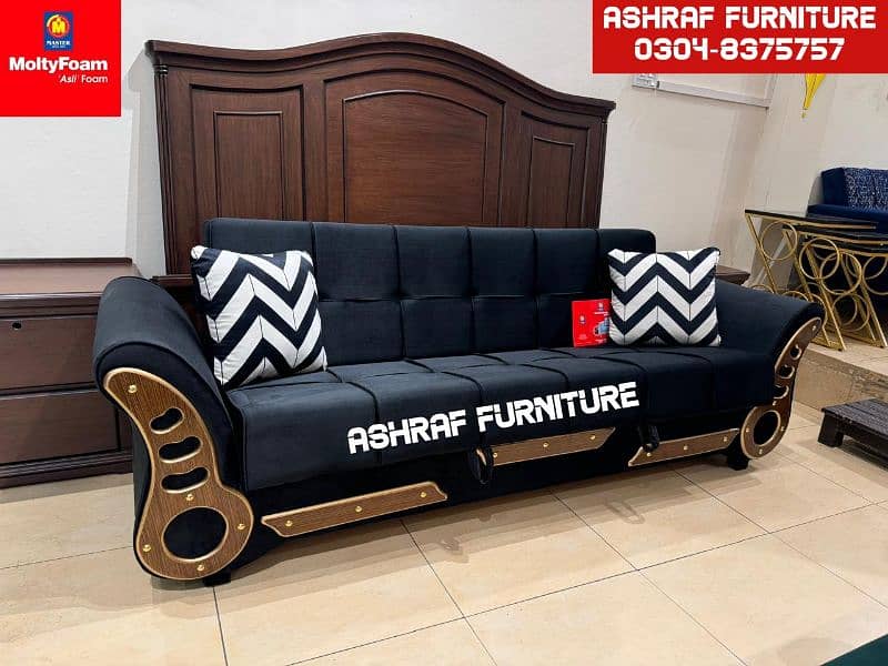 Sofa cum bed/Double cumbed/Sofa/LShape/Combed/Double bed 0304-8375757 19