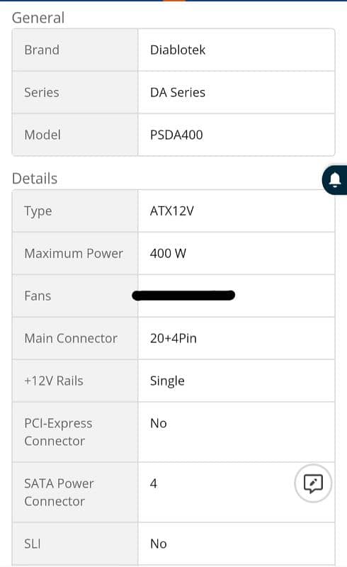 DA series 400 W 3