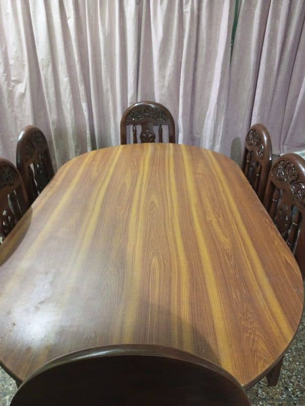 6 sitter dining table 0