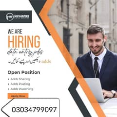 online jobs/full time/part time/simple typing jobs for boys and girls