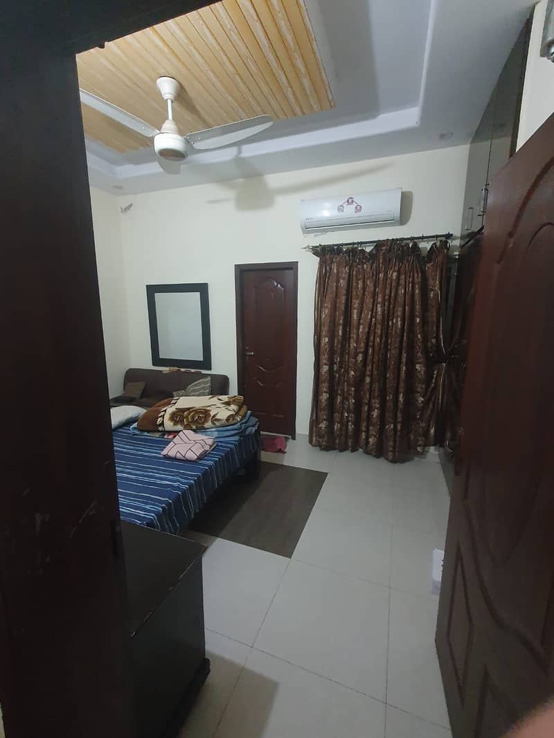 4 Marla Double Unit house for rent in Military Accounts Society zaheer villas, Gas available 12