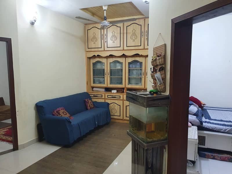 4 Marla Double Unit house for rent in Military Accounts Society zaheer villas, Gas available 15