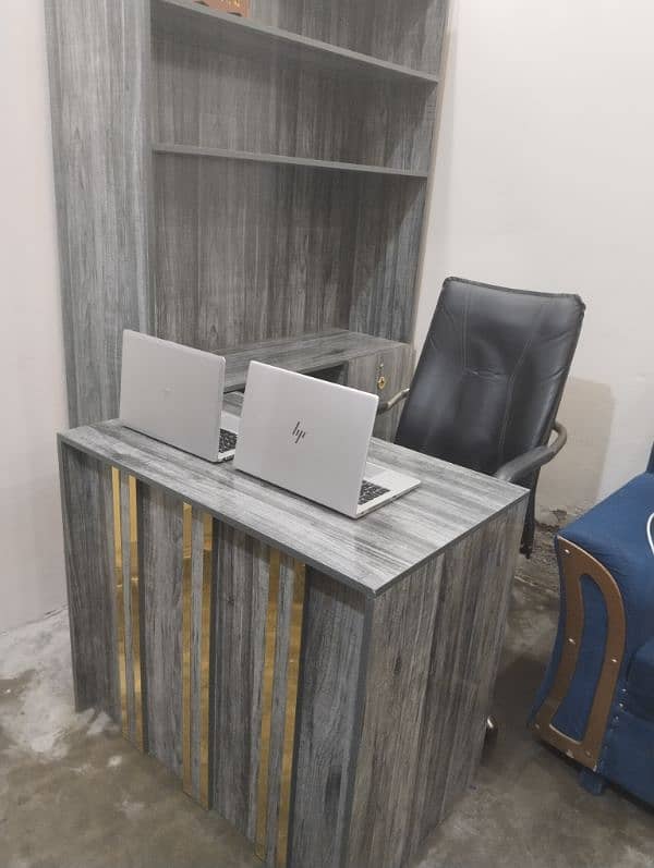 Laptop Table with study Table and shoe Rack 0