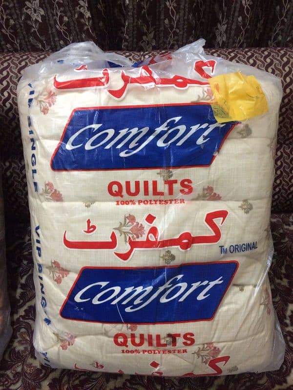 2 Comfort orginal brand vicky razai/quilts (brand new) 9