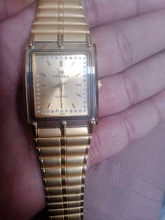 MEMA WATCH 22k gold