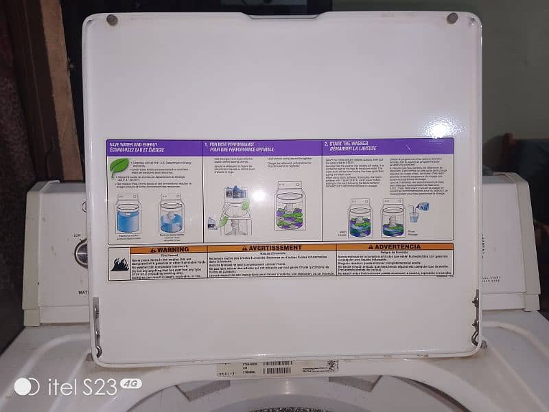 Roper american washer and dryer machine 5