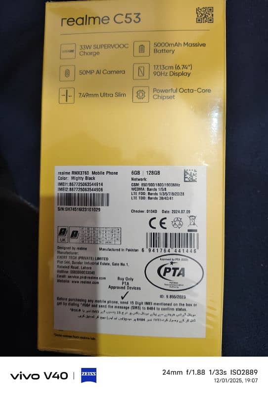 realme c53 6gb 128 gb ram 1 week use 4