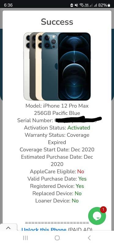 iphone 12 pro max 256gb dual sim pta approved with complete box 11