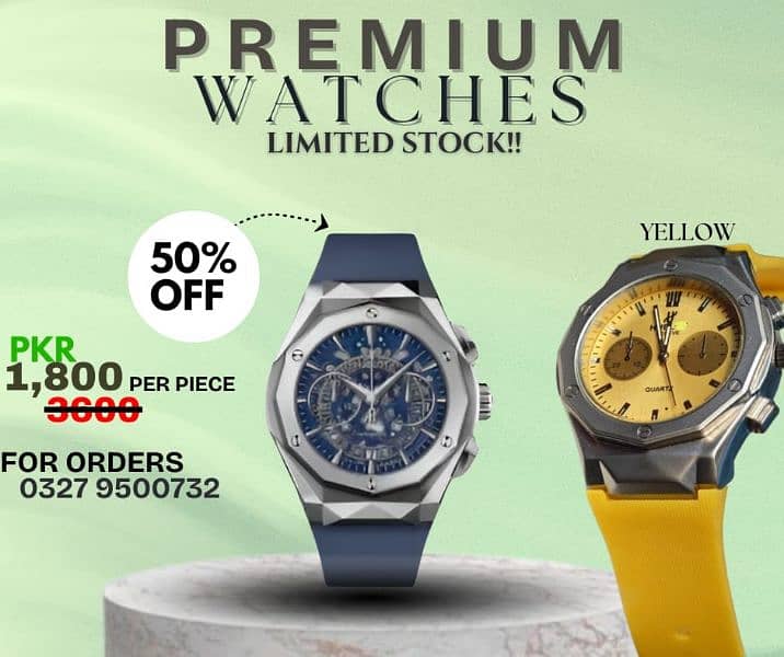 PREMIUM Collection Mens Wrist Watches at 50% Offer Price 0