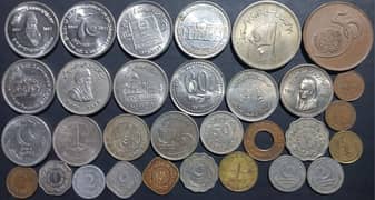 All Pakistan & World Coins Available