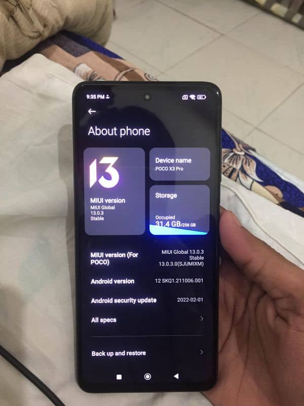 Poco x3 pro 8/256gb for sale 0