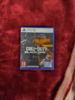 Call of duty Black ops 6 ps5 game