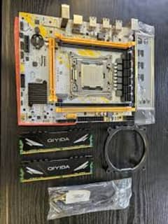 gaming pc x99 motherboard with e5 2650 v4 12 core 24 threads