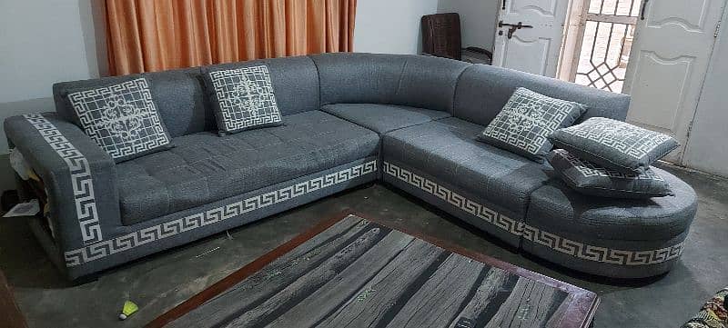 7 Seater L shape Sofa for Sale 3