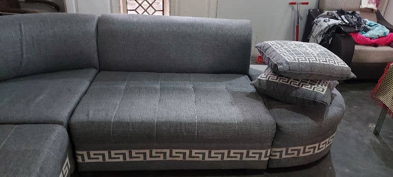 7 Seater L shape Sofa for Sale 5