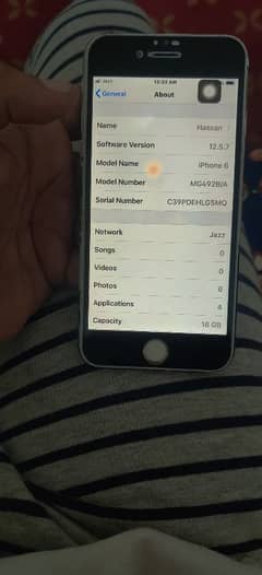 i phone 6 16 pta proved btry health 100