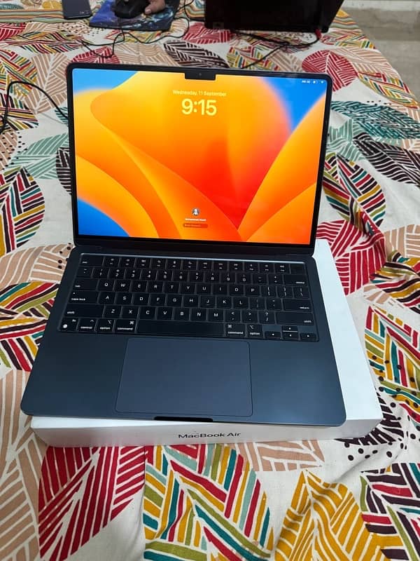 Macbook air m2 blue 13” 4