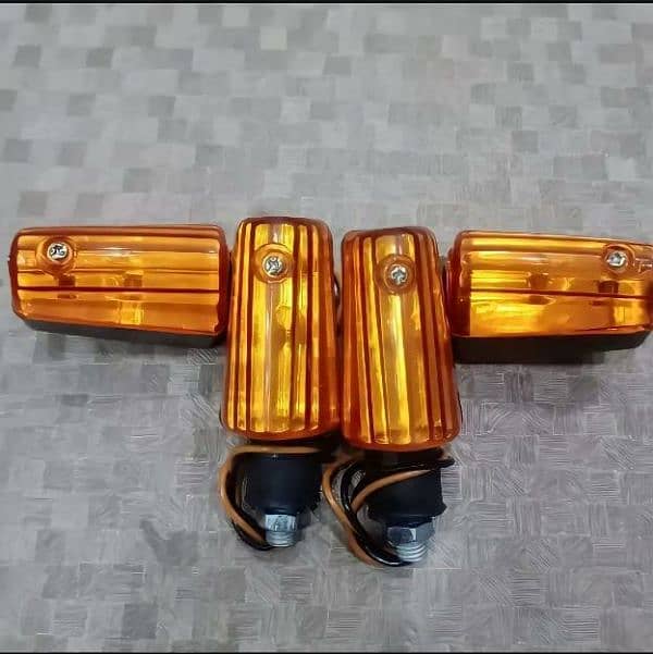 4 PCs bike safety light indicators 2