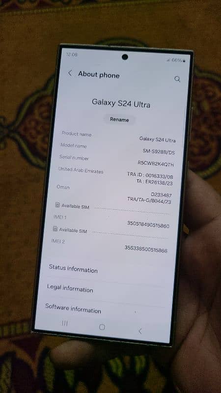 Samsung S24 Ultra Non PTA 7