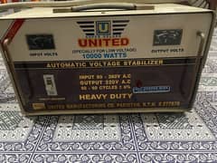 United 10000watt Voltage Stabilizer