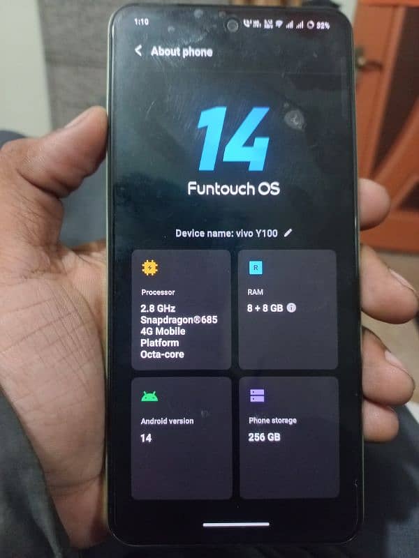 Vivo Y100 new condition 7