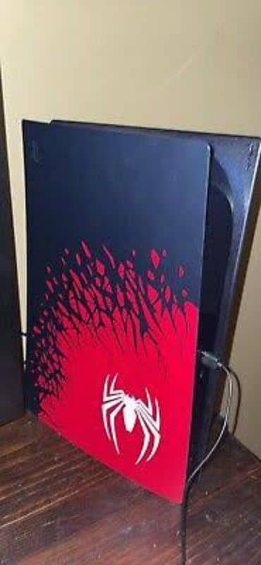 PS5 Spiderman Face plates 1