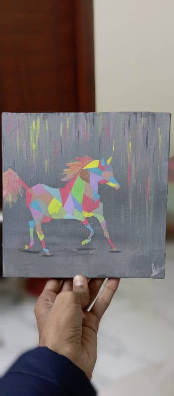 painting patterns look like horse 0