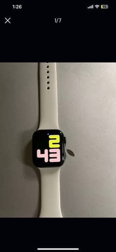 Apple watch series 5 (pink and purple extra straps free)